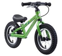 BIKESTAR Bicicletta Senza Pedali 3-4 Anni per Bambino et Bambina | Bici Senza Pedali Bambini 12 Pollici Mountain Bike | Verde