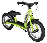 BIKESTAR Bicicletta Senza Pedali 3-4 Anni per Bambino et Bambina | Bici Senza Pedali Bambini con Freno 12 Pollici Classico | Verde