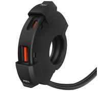 BIKETEC PRESA DOPPIA USB QC 3.0 + PD PER MOTO - POWER RING DA 48 W (MANUBRIO)