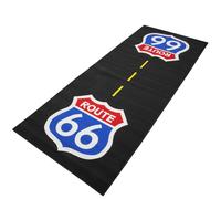 Biketek XL Custom Route 66 Moto Garage Opaco / Officina Opaco (250x100cm)
