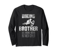 Biking Brother Like Normale But Cooler Bike in Salto Maglia a Manica