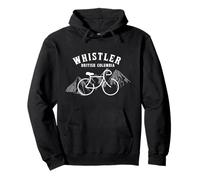 Biking Whistler Vancouver British Columbia Canada Grafica Felpa con Cappuccio