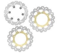 BIKINGBOY Compatibile con XJ600N XJ600S Diversion 98 99 00 01 02 03 TDM 900 02-14 13 12 11 XT660Z Tenere 08-19 Dischi freno anteriori e posteriori(No Paint)