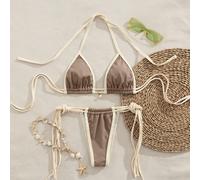 Bikini a due pezzi di ultima moda europea e americana per donne L,M,S,XSPoliestere