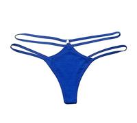 Bikini a Vita Bassa Mutande Invisibile Parto Micro Minimal Lacci Nera Italiana Anallergiche Commestibili Elasticizzate Line Pantaloni Igienica Sballo Latex Provocante Travestimento Marrone