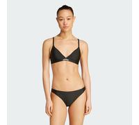 adidas Bikini a Triangolo Imbottito a 2 Vie, da Donna, 40 cm, Colore: Nero/Bianco