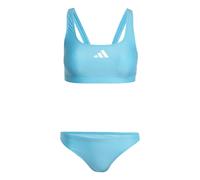 Bikini da donna adidas 3-Stripes V-Back Blu 32