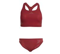 adidas Donna Lanelux Y-Back Bikini Swimwear, Shadow Red, 42