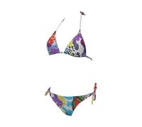 Bikini da donna Arena Allover Triangle Blanc 46