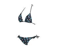 Bikini da donna Arena Triangle Allover Bleu 46