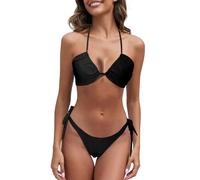Bikini Donna Mare Curvy Costumi da Bagno Due Pezzi Bikini da Donna con Cinturino Traspirante Abbronzatura vestibilità Traslucido Non Tenero per Costumi Bagno Intero Costume