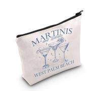 Bikini e Martini Borsa per il trucco Beach Addio al nubilato Regali Bachelorette Social Club Bach Regali Borsa per feste nuziali, Martinis Regno Unito