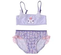 Bikini Hello Kitty Kuromi - Costume da Bagno per Bambini, Regolabile, Leggero, Ideale per Estate, Spiaggia e Piscina, 2 Pezzi, Viola, 6 Anni