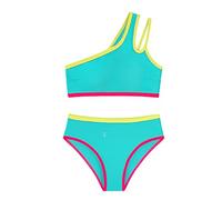 Bikini monospalla per bambine 7-16 anni, elegante per la spiaggia.