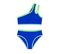 Bikini monospalla per bambine 7-16 anni, elegante per la spiaggia.