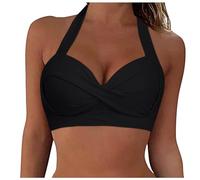 Bikini per Uomo Costumi Interi Mamma E Figlia Costume Rosso Donna Costumi da Bagno Donna Costumi da Bagno Plus Size Costumi Piscina per Seno Grande Fascia Bikini Nera Costume da Bagno A Uncinetto