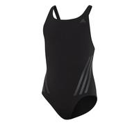 Bikini pezzo sopra per bambini adidas Pro V 3-Stripes Nero 5/6 anni