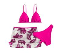 Bikini Ragazza Costume - Abbigliamento Intero Mare Bambini Bambine Due Pezzi Bikini Set Surf Costumi Bagno Kids Ragazza Tre Pezzi Abbigliamento Bikini Ragazze Set Kawaii Spiaggia Stampa Bikini Set