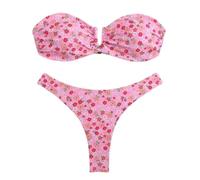 Bikini Reversibile Tan Through Swimwear Tondeuse Bikini Bikini Brasiliana Rosa Bikini Rosso Bikini per Bambine Fascia Bikini Uncinetto Verde Bikini Mutanda V Costume Accollato