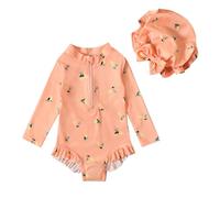 Bikini Slim Compatibile con il potere Bambino Ragazza Costume da Bagno Modello Cartone Animato Stampa Costume da Bagno Carino Set