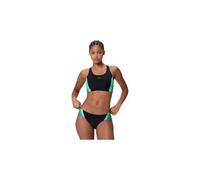 Bikini speedo colourblock splice 2 0 da donna nero blu