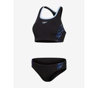 Bikini Speedo Placement Racerback nero blu donna - 34