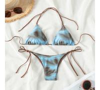 Bikini Triangolo femminile Set e fondo per le attività della piscina di