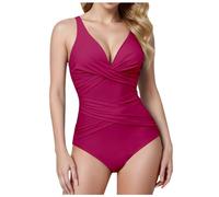 Bikini Vita Alta Contenitivo Costume Intero Bianco Perizoma Costumi Trikini 2022 Costume Culotte Vita Alta Costume A Pantaloncino Donna Costumi Interi XXL Donne Senza Bikini Costumi da Bagno