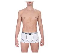 Bikkembergs White Cotton Men's Trunk Underwear Pack - XXL