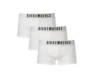 Bikkembergs - Bianco Cotone Boxer Intimo Confezione - - Underwear - Uomo - Bianco - 2XL