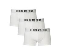 Bikkembergs - Bianco Cotone Boxer Intimo Confezione - - Underwear - Uomo - Bianco - M