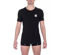 Bikkembergs Black Cotton Men T-Shirt - XL