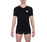 Bikkembergs Black Cotton Men T-Shirt - XL