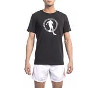 Bikkembergs Black Cotton Men T-Shirt - XL