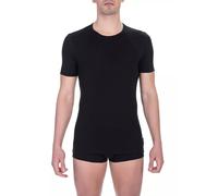 Bikkembergs T-Shirt Uomo Confezione 2 Magliette Manica Corta Girocollo Cotone Elasticizzato Bipack Articolo BKK1UTS01BI BI (S - EU S - US XS - FR 2, Black)