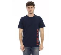 Bikkembergs Blue Cotton Men T-Shirt - S
