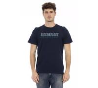 Bikkembergs Blue Cotton Men T-Shirt - S