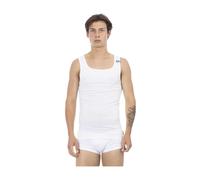 Bikkembergs - Canotta in Cotone Bianco - - Underwear - Uomo - Bianco - L