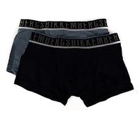 Bikkembergs Confezione 2 Boxer Parigamba Uomo Bipack Articolo B4B4001, 2326 Blu/Celeste, M