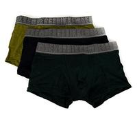Bikkembergs Confezione 3 Boxer Parigamba Uomo Articolo B4B4000, 0902 Verde/Blu/Verde Acido, S