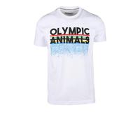 Bikkembergs - Cotone Elastan T-shirt - - Tops - Uomo - Bianco - S