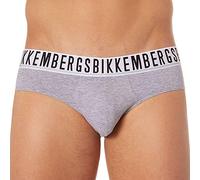 Bikkembergs, Intimo Uomo, Slip, 2 pezzi (Grigio) Grau L