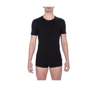 Bikkembergs - Magliette in Cotone Nero con Girocollo - - Underwear - Uomo - Nero - S
