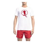Bikkembergs - Magliette uomo a maniche corte e girocollo - - Tops - Uomo - Bianco - M