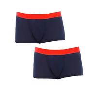 Bikkembergs Pack-2 Boxer da Uomo anatomici con Nastro alla Moda sul Davanti BKK1UTR04BI