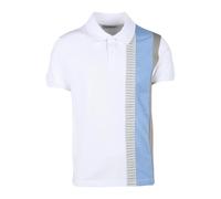 Bikkembergs - Polo in cotone ed elastan - - Tops - Uomo - Bianco - 2XL