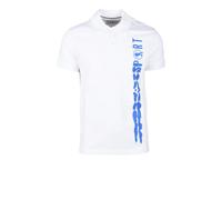 Bikkembergs - Polo in Cotone ed Elastan - - Tops - Uomo - Bianco - M
