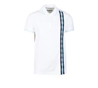 Bikkembergs - Polo in cotone ed elastan - - Tops - Uomo - Bianco - S