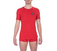 Bikkembergs Red Cotton Men T-Shirt - L