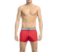 Bikkembergs Red Polyamide Men Swim Short - XL